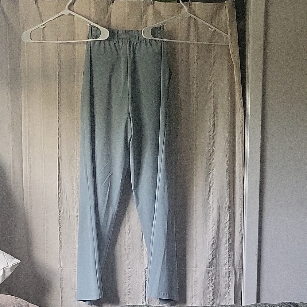 ALO Yoga Sky Blue Wide Leg Pants
